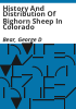 History_and_distribution_of_bighorn_sheep_in_Colorado