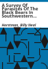 A_survey_of_parasites_of_the_black_bears_in_southwestern_Colorado