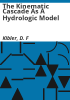 The_kinematic_cascade_as_a_hydrologic_model