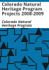 Colorado_Natural_Heritage_Program_projects_2008-2009