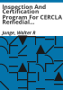 Inspection_and_certification_program_for_CERCLA_remedial_activities_at_Uravan__Colorado