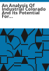 An_analysis_of_industrial_Colorado_and_its_potential_for_industrial_development