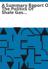 A_summary_report_of_the_politics_of_shale_gas_development_and_high-volume_hydraulic_fracturing_in_New_York