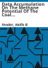 Data_accumulation_on_the_methane_potential_of_the_coal_beds_of_Colorado