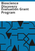 Bioscience_Discovery_Evaluation_Grant_Program