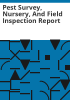 Pest_survey__nursery__and_field_inspection_report