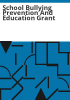 School_Bullying_Prevention_and_Education_Grant