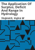 The_application_of_surplus__deficit_and_range_in_hydrology