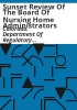 Sunset_review_of_the_Board_of_Nursing_Home_Administrators