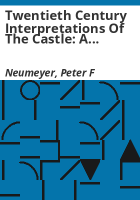 Twentieth_century_interpretations_of_The_castle