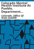 Colorado_Mental_Health_Institute_at_Pueblo__Department_of_Human_Services__performance_audit__November_2009