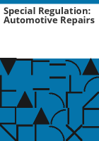 Special_regulation__automotive_repairs