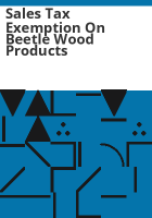 Sales_tax_exemption_on_beetle_wood_products
