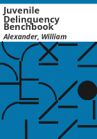 Juvenile_delinquency_benchbook