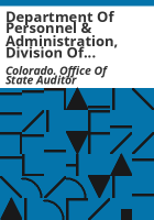 Department_of_Personnel___Administration__Division_of_Administrative_Hearings_performance_audit