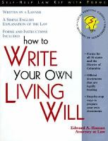How_to_write_your_own_living_will
